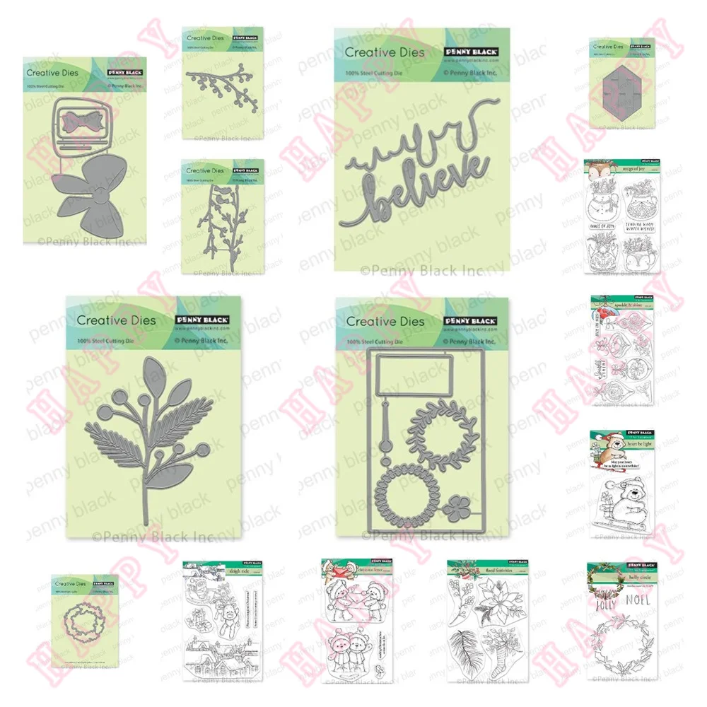 Metal Cutting Dies Stamps Christmas Festive Believe Holly Joy Decoration DIY Scrapbook Diary Template Card Embossing Handcraft
Metal Cutting Dies Stamps Christmas Festive Believe Holly Joy Decoration DIY Scrapbook Diary Template Card Embossing Handcraft