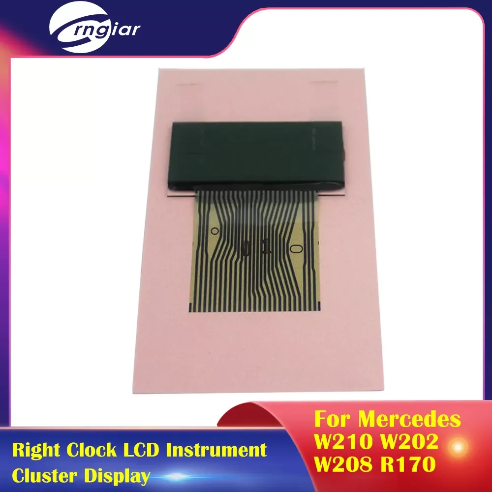 NEW2023 Right clock LCD Instrument Cluster Display For Mercedes W210 W202 W208 R170 With Ribbon Cable Pixel Repair
NEW2023 Right clock LCD Instrument Cluster Display For Mercedes W210 W202 W208 R170 With Ribbon Cable Pixel Repair