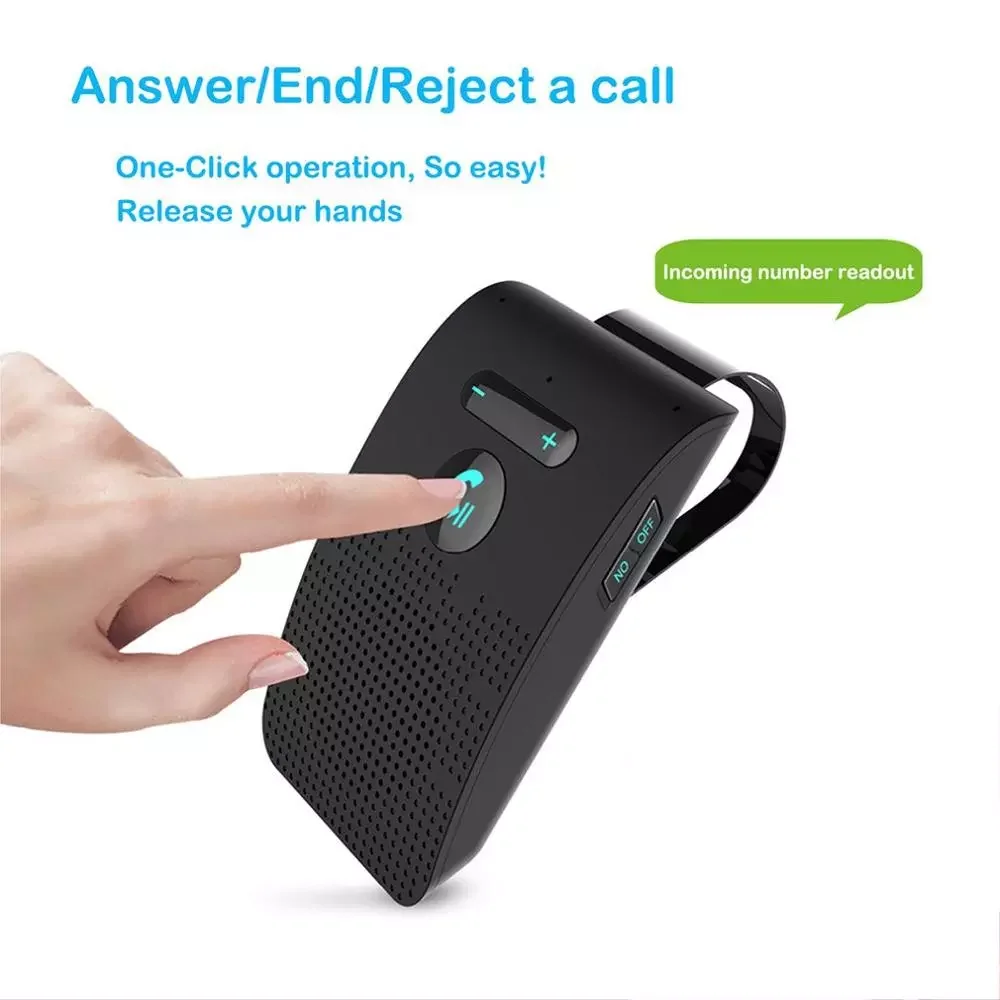 Car Bluetooth-compatible handsfree kit sun visor wireless Speakerphone multi-point hands free speaker manos libres coche
Car Bluetooth-compatible handsfree kit sun visor wireless Speakerphone multi-point hands free speaker manos libres coche