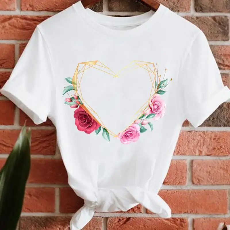 Women Love Heart 90s New Lovely Lady Short Sleeve T-shirts Print Tee Fashion Summer Trend Travel Tshirt Top Graphic T-Shirt
Women Love Heart 90s New Lovely Lady Short Sleeve T-shirts Print Tee Fashion Summer Trend Travel Tshirt Top Graphic T-Shirt