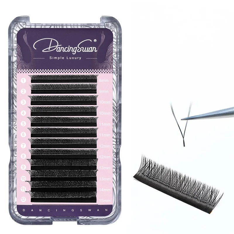 DANCINGSWAN 2 Boxes YY Shape Hand Premium Light Soft Natural Eyelashes Makeup Mesh Net Cross False Individual Extension Supplies
DANCINGSWAN 2 Boxes YY Shape Hand Premium Light Soft Natural Eyelashes Makeup Mesh Net Cross False Individual Extension Supplies
