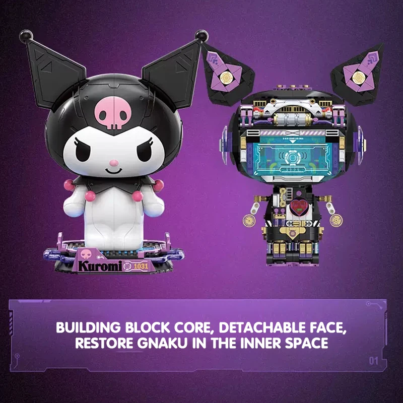 2023 New Sanrio Kuromi Building Blocks Assembled Toy Building Blocks Cinnamoroll Model Educational Game Graphics Cartoon Cyborg
2023 New Sanrio Kuromi Building Blocks Assembled Toy Building Blocks Cinnamoroll Model Educational Game Graphics Cartoon Cyborg