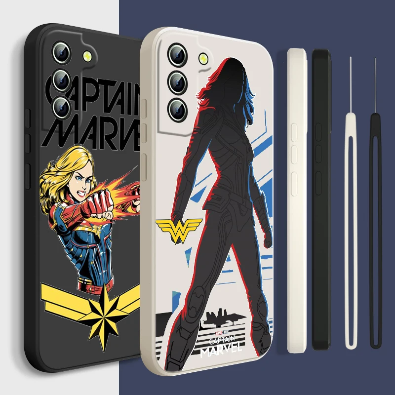Captain Marvel Superhero For Samsung Galaxy S23 S22 S21 S20 S10 S9 Ultra Plus Pro Liquid Rope Silicone Phone Case
Captain Marvel Superhero For Samsung Galaxy S23 S22 S21 S20 S10 S9 Ultra Plus Pro Liquid Rope Silicone Phone Case