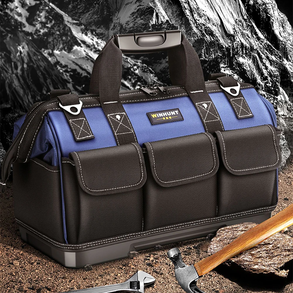 Large Multi-Function Toolbag Organizer Tool Pouch Bag Heavy Duty Waterproof Anti-Fall Tools Tote Storage Bag with Multi Pockets
Large Multi-Function Toolbag Organizer Tool Pouch Bag Heavy Duty Waterproof Anti-Fall Tools Tote Storage Bag with Multi Pockets