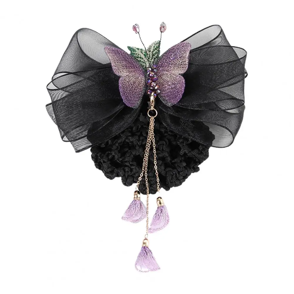 Hair Net Elastic Tight Non-Slip Handmade Tassel Bow Decor Dress Up Headdress Women Hair Clip with Hair Net Bag Hair Accessories
Hair Net Elastic Tight Non-Slip Handmade Tassel Bow Decor Dress Up Headdress Women Hair Clip with Hair Net Bag Hair Accessories