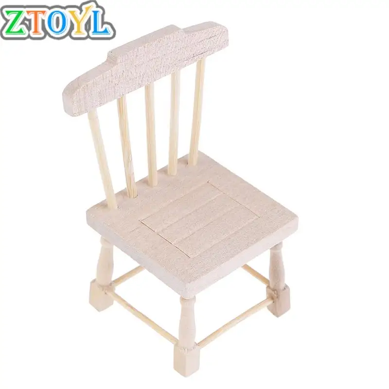1:12 Dollhouse Miniature Doll Furniture Chic Brown Wooden Dining Chair Stool
1:12 Dollhouse Miniature Doll Furniture Chic Brown Wooden Dining Chair Stool