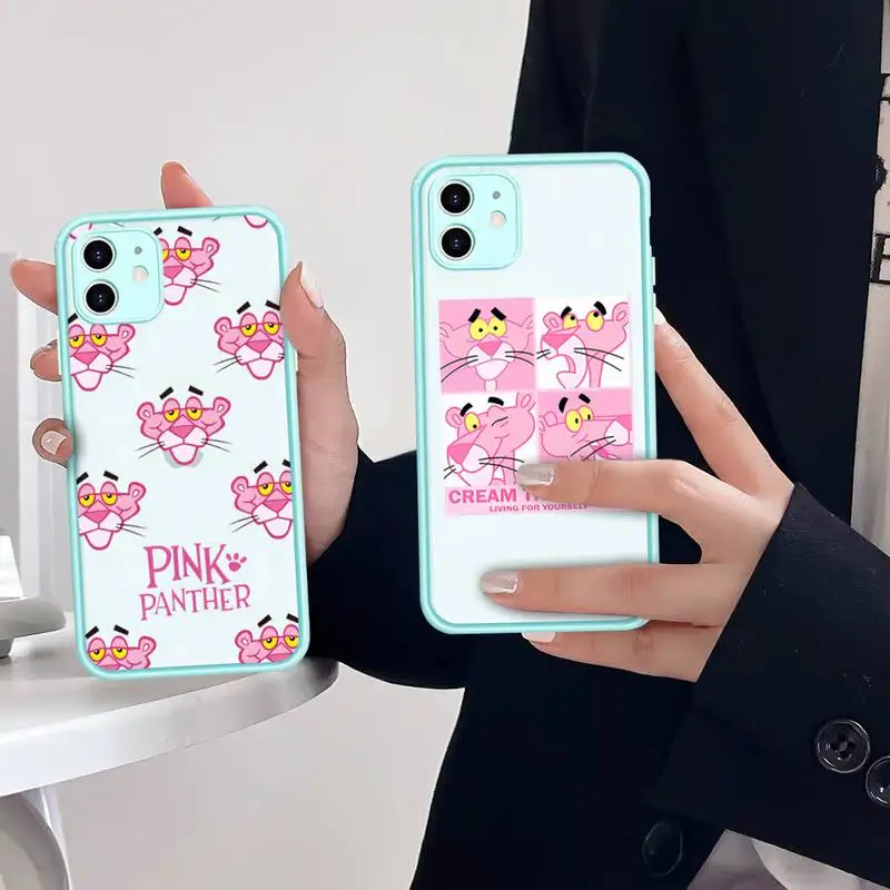 Pop Mart P-Pink P-Panther-r Phone Case for iPhone X XR XS 7 8 Plus 11 12 13 pro MAX 13mini Translucent Matte Case
Pop Mart P-Pink P-Panther-r Phone Case for iPhone X XR XS 7 8 Plus 11 12 13 pro MAX 13mini Translucent Matte Case