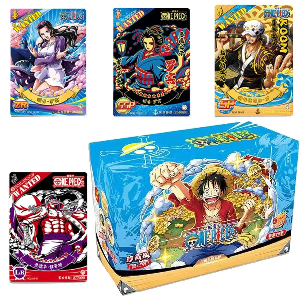 New Japanese Anime ONE PIECE Rare Cards Luffy Zoro Nami Chopper Bounty Collections TCG Card Game Collectibles Child Toy
New Japanese Anime ONE PIECE Rare Cards Luffy Zoro Nami Chopper Bounty Collections TCG Card Game Collectibles Child Toy