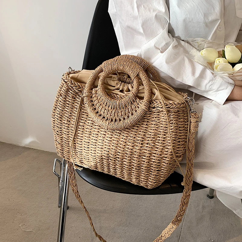 Fashion Ladies Hand Messenger Bags New Woven Bags Luxury Handbags Ladies Shoulder Bags Vacation Handbags Designer Shopping Bags
Fashion Ladies Hand Messenger Bags New Woven Bags Luxury Handbags Ladies Shoulder Bags Vacation Handbags Designer Shopping Bags