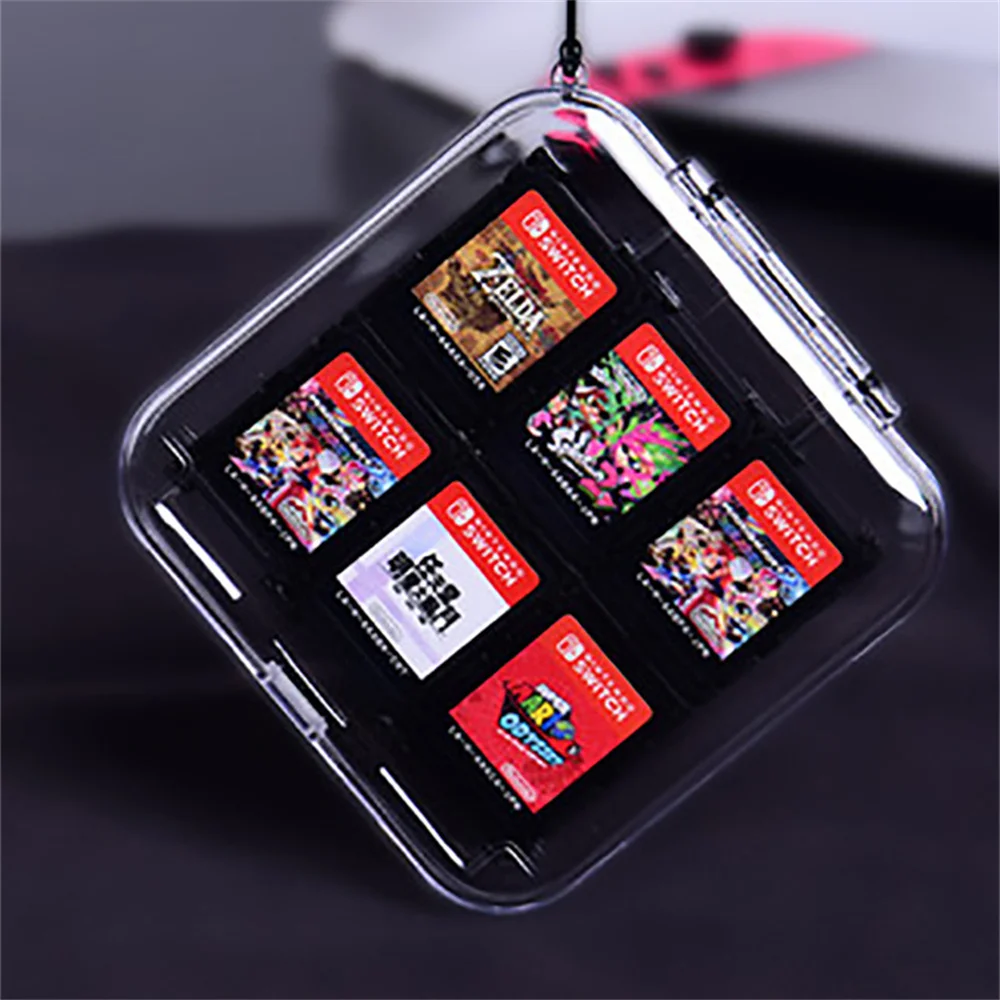 Game Card Box Transparent Color Visualization Portable Protection Hard Shell Wear Resistance Game And Accessories With Hand Rope
Game Card Box Transparent Color Visualization Portable Protection Hard Shell Wear Resistance Game And Accessories With Hand Rope