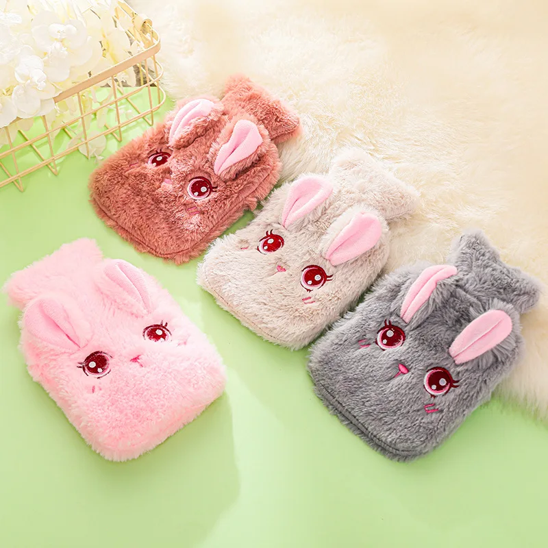 PVC Material Water Injection Hot Water Bottle Portable Winter Warmth Recyclable Hand Warmer Cute Plush Bear Warm Water Bags
PVC Material Water Injection Hot Water Bottle Portable Winter Warmth Recyclable Hand Warmer Cute Plush Bear Warm Water Bags