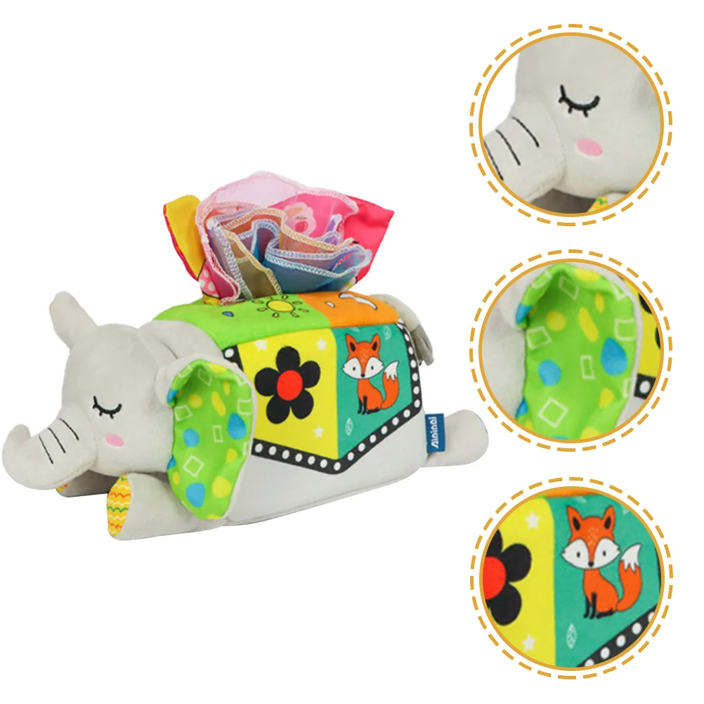 Toy Box Tissue Toys Baby Sensory Learning Early Toddlers Stuffed Educationalplaything Simulation Preschool Elephant Montessori
Toy Box Tissue Toys Baby Sensory Learning Early Toddlers Stuffed Educationalplaything Simulation Preschool Elephant Montessori
