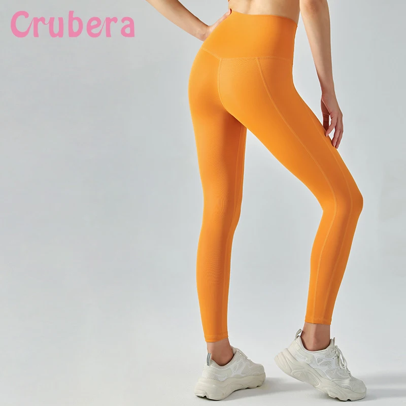 CRUBERA Peach Hip Double Side Line Sports Tights Girls No Embarrassment Line High Waist Hip Lifting Nude Yoga Pants
CRUBERA Peach Hip Double Side Line Sports Tights Girls No Embarrassment Line High Waist Hip Lifting Nude Yoga Pants