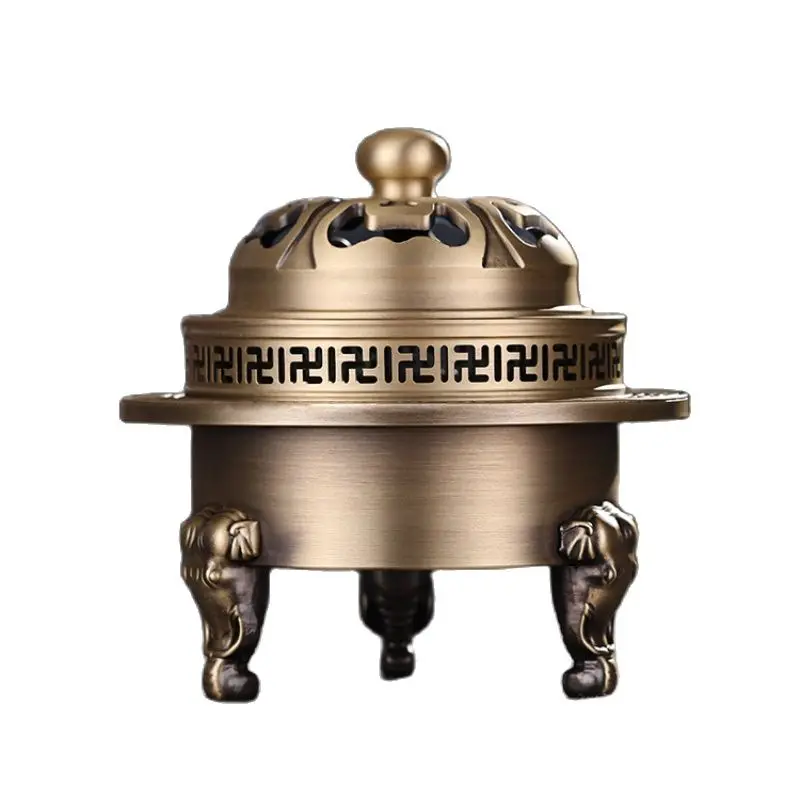 Brass Three-Legged Incense Burner Home Indoor Agarwood Incense Coil Burner Decoration Incense Burner
Brass Three-Legged Incense Burner Home Indoor Agarwood Incense Coil Burner Decoration Incense Burner
