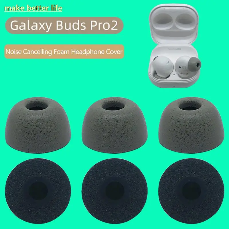 NEW 1Pair Memory Foam Sleeve Earbuds Earphone Earcaps For Samsung Galaxy Buds2 Pro
NEW 1Pair Memory Foam Sleeve Earbuds Earphone Earcaps For Samsung Galaxy Buds2 Pro