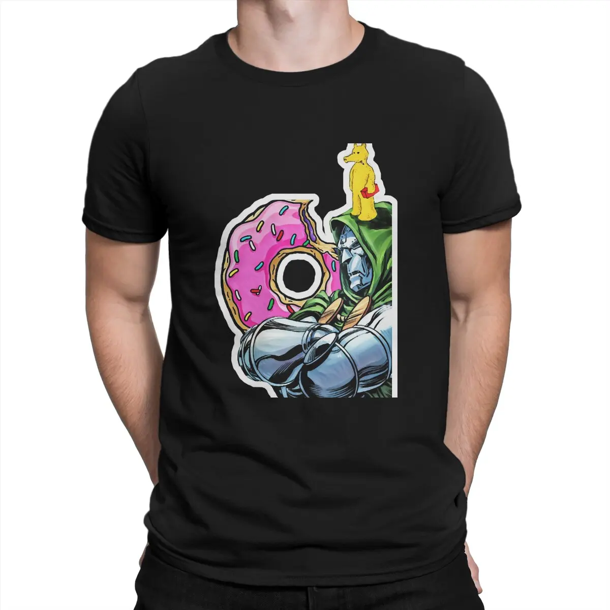 Mad Villain Doughnuts T-Shirt for Men Quasimoto Leisure Pure Cotton Tees O Neck Short Sleeve T Shirts 4XL 5XL Tops
Mad Villain Doughnuts T-Shirt for Men Quasimoto Leisure Pure Cotton Tees O Neck Short Sleeve T Shirts 4XL 5XL Tops