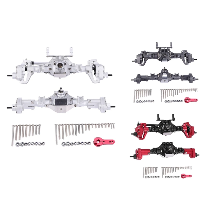 CNC Anodized Front And Rear Portal Axle For 1/10 RC Crawler Car Axial SCX10 II 90046 RC4WD D90 RGT 86100 Redcat GEN8 Kit 2
CNC Anodized Front And Rear Portal Axle For 1/10 RC Crawler Car Axial SCX10 II 90046 RC4WD D90 RGT 86100 Redcat GEN8 Kit 2