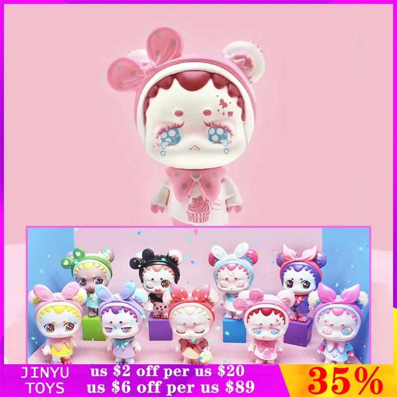 Оригинальная резинка для волос Kibbi серии для девочек мистическая коробка кавайная экшн-фигурка коллекционные игрушки модель Сюрприз подарок на день рождения сумка Угадай 
Оригинальная резинка для волос Kibbi серии для девочек мистическая коробка кавайная экшн-фигурка коллекционные игрушки модель Сюрприз подарок на день рождения сумка Угадай