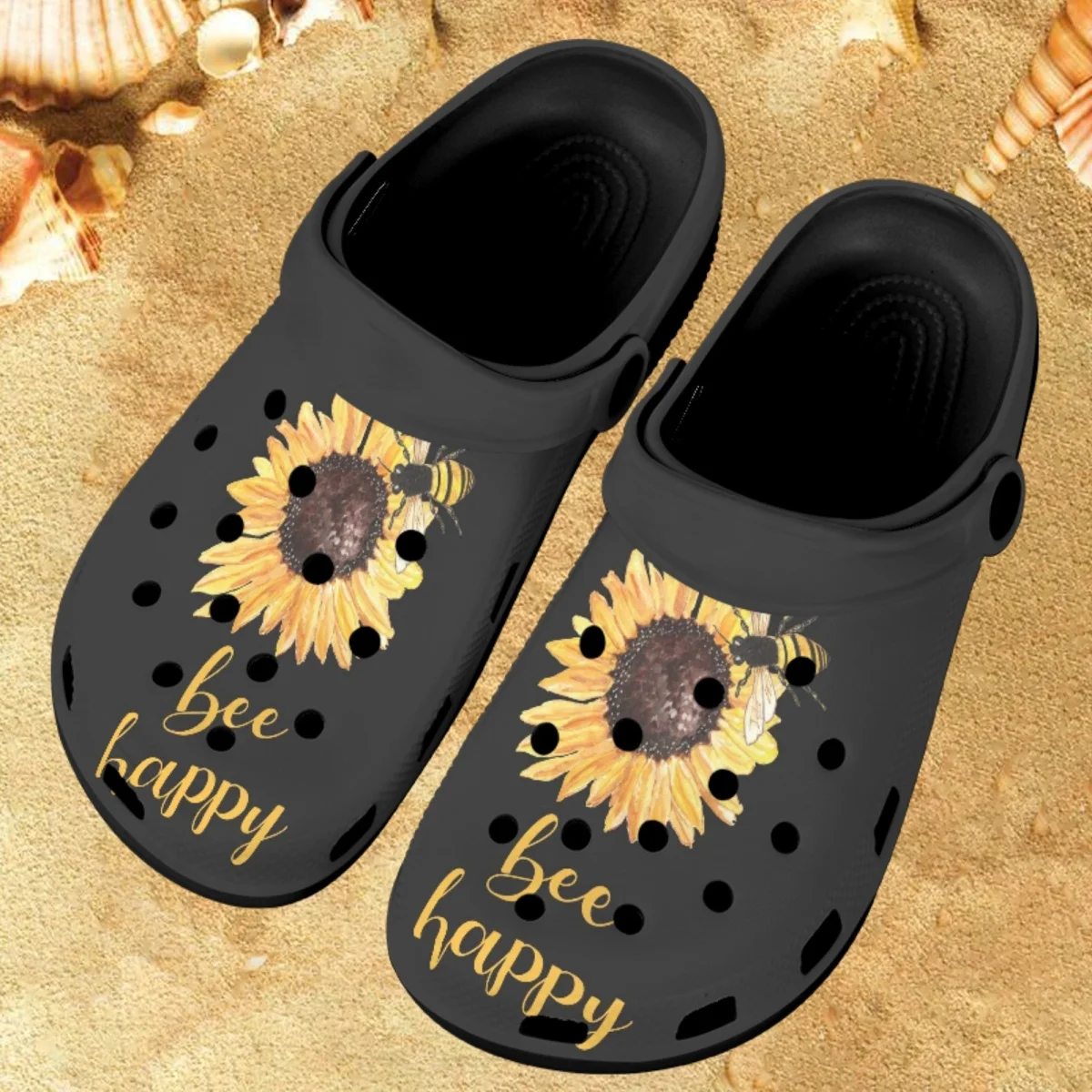 Breathable Ladies Sandals Summer Sunflower Luxury Design Flat Indoor Slippers Couple Travel Beach Hole Slides Slip On Female New
Breathable Ladies Sandals Summer Sunflower Luxury Design Flat Indoor Slippers Couple Travel Beach Hole Slides Slip On Female New