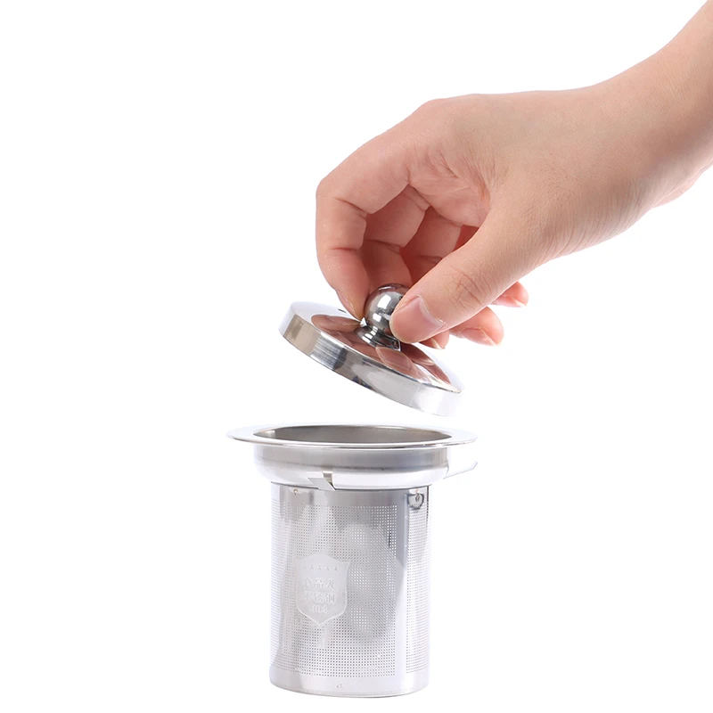 Reusable Stainless Steel Tea Strainer Mesh Infuser Basket Loose Tea Leaf Infuser
Reusable Stainless Steel Tea Strainer Mesh Infuser Basket Loose Tea Leaf Infuser