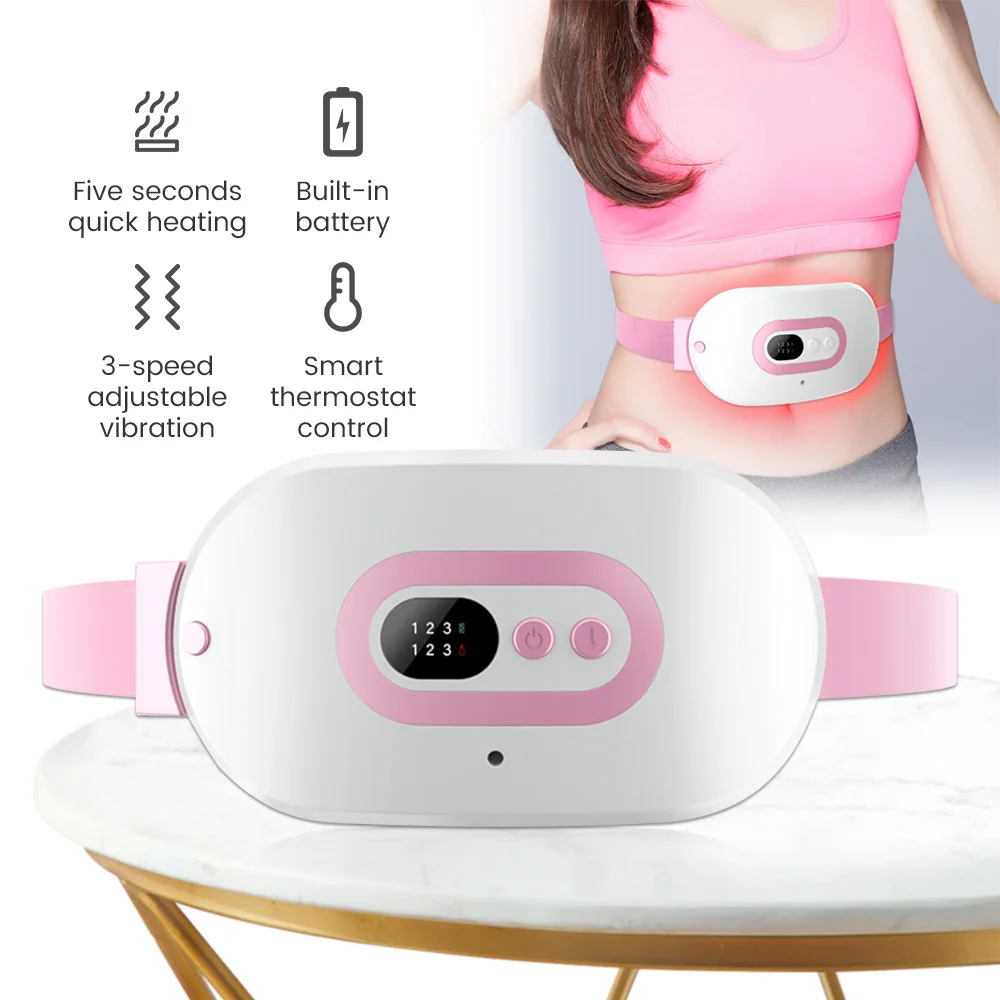 Abdominal Heating Massage Menstrual Pain Relief Heating Belt For Uterus Belly Warmer Electric Heating Uterus Acupoints Vibrating
Abdominal Heating Massage Menstrual Pain Relief Heating Belt For Uterus Belly Warmer Electric Heating Uterus Acupoints Vibrating