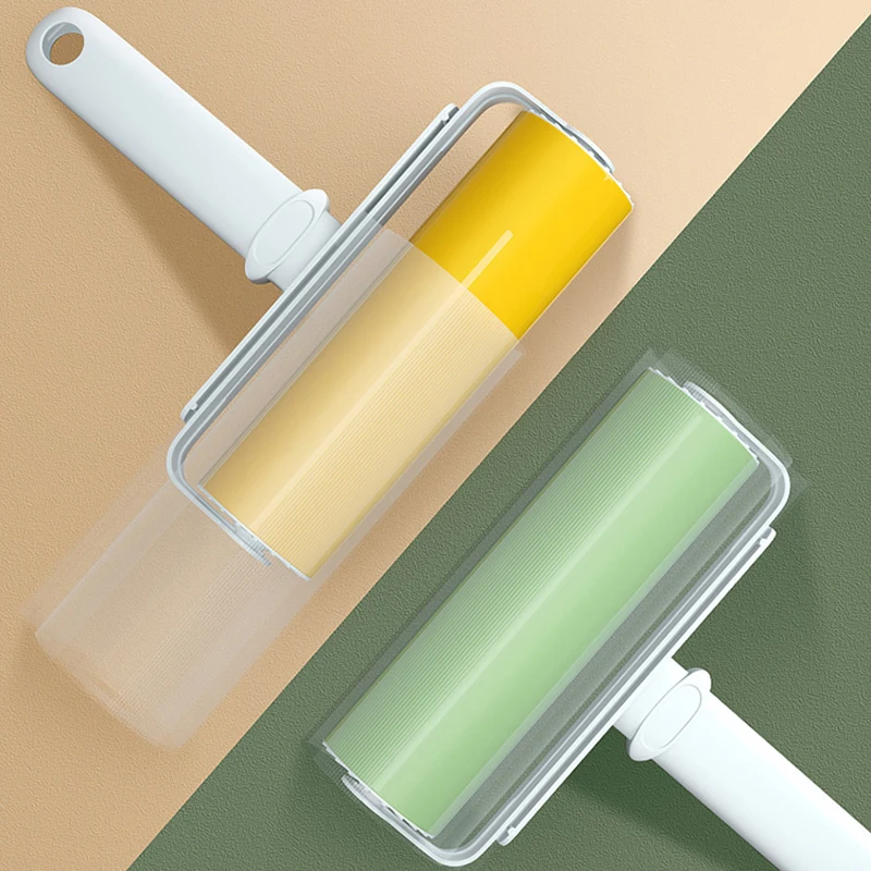 Portable Clothing Lint Remover Reusable Pet Hair Gel Washable Roller Lint Remover Dust Brosse Anti Poil Household Tools OC50GT 
Portable Clothing Lint Remover Reusable Pet Hair Gel Washable Roller Lint Remover Dust Brosse Anti Poil Household Tools OC50GT