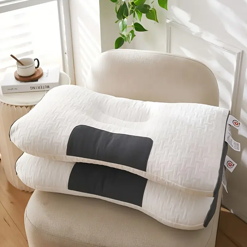 HMTX 1pc White Knitted Pillow With Subarea, Soft Pillow For Sleeping, Bedding For Bedroom & Hotel
HMTX 1pc White Knitted Pillow With Subarea, Soft Pillow For Sleeping, Bedding For Bedroom & Hotel