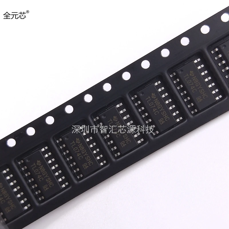 10 шт./лот новый чип TL074C TL074 SOP-14 
10 шт./лот новый чип TL074C TL074 SOP-14