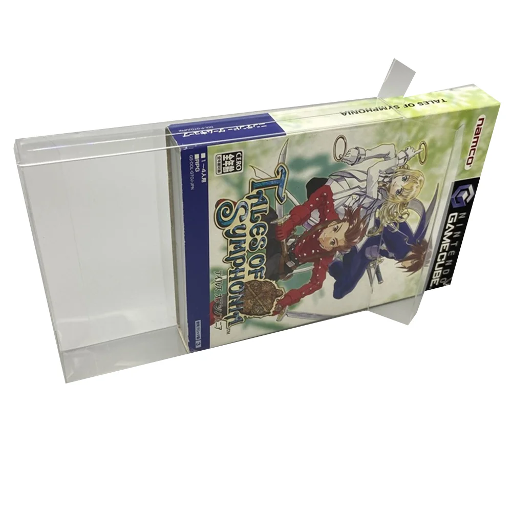 Collection Display Box For NGC/Nintendo Game Cube/2-In-1 Game Storage Transparent Boxes TEP Shell Clear Collect Case
Collection Display Box For NGC/Nintendo Game Cube/2-In-1 Game Storage Transparent Boxes TEP Shell Clear Collect Case
