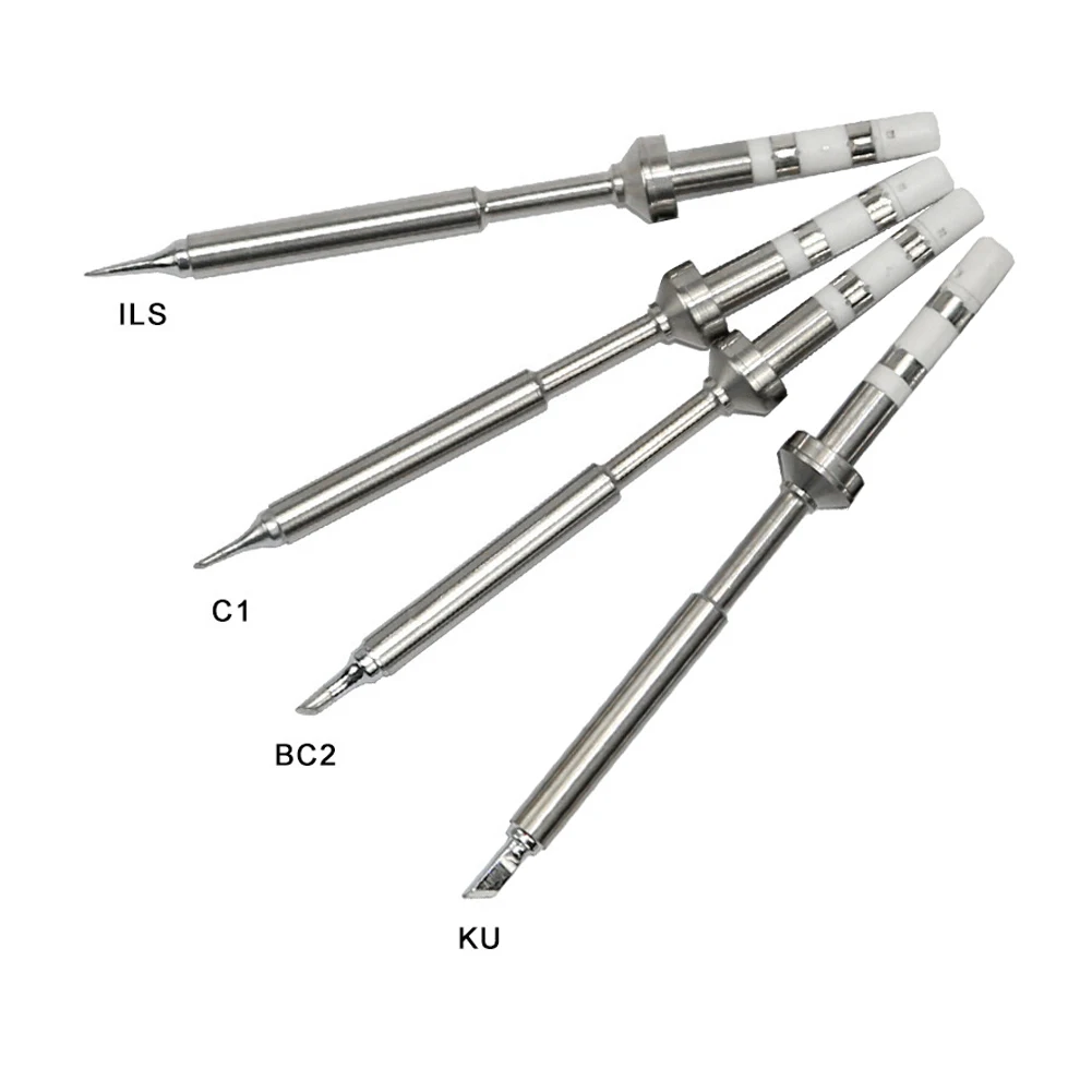 4Pcs 94mm Lead-free Soldering Iron Tips For Solder Different PCB Components TS100 Iron Tip Electric Soldering Welding Tools
4Pcs 94mm Lead-free Soldering Iron Tips For Solder Different PCB Components TS100 Iron Tip Electric Soldering Welding Tools