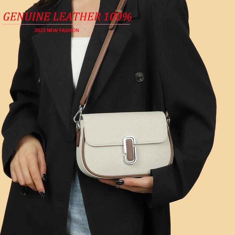 High Quality Genuine Leather Shoulder Crossbody Bag for Women 2022 Casual Solid Color Cow Leather Handbag Ladies Messenger Bags
High Quality Genuine Leather Shoulder Crossbody Bag for Women 2022 Casual Solid Color Cow Leather Handbag Ladies Messenger Bags