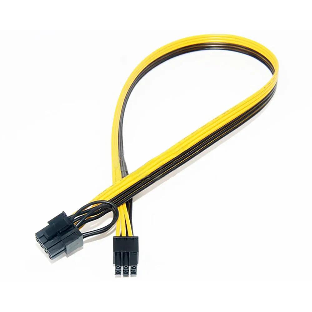5pcs/pack High quality graphics card adapter cable GPU pcie 6pin male to PCI Express 8pin(6+2) male gpu power cable 18AWG 50m
5pcs/pack High quality graphics card adapter cable GPU pcie 6pin male to PCI Express 8pin(6+2) male gpu power cable 18AWG 50m
