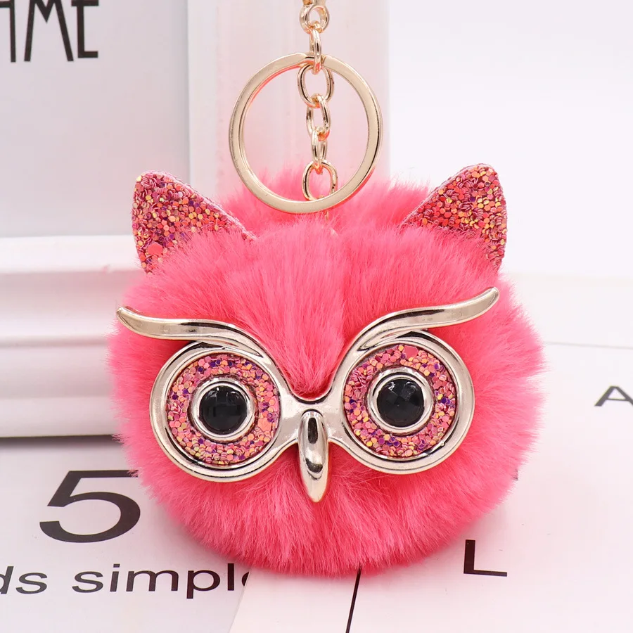 Cute Fluffy Owl Key Chain For Women Soft Faux Fur Ball Car Keyring Key Holder For Women Purse Pendant Jewelry Key Chain
Cute Fluffy Owl Key Chain For Women Soft Faux Fur Ball Car Keyring Key Holder For Women Purse Pendant Jewelry Key Chain