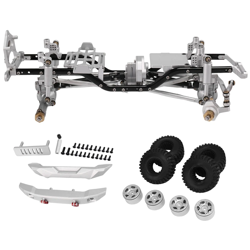 Aluminum Alloy Assembled Frame Chassis Kit For Axial SCX24 AXI00006 Bronco 1/24 RC Crawler Car Upgrade Parts
Aluminum Alloy Assembled Frame Chassis Kit For Axial SCX24 AXI00006 Bronco 1/24 RC Crawler Car Upgrade Parts