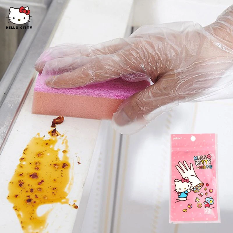 Одноразовые прозрачные водонепроницаемые гигиенические перчатки Hello Kitty, 20/50 шт.
Одноразовые прозрачные водонепроницаемые гигиенические перчатки Hello Kitty, 20/50 шт.