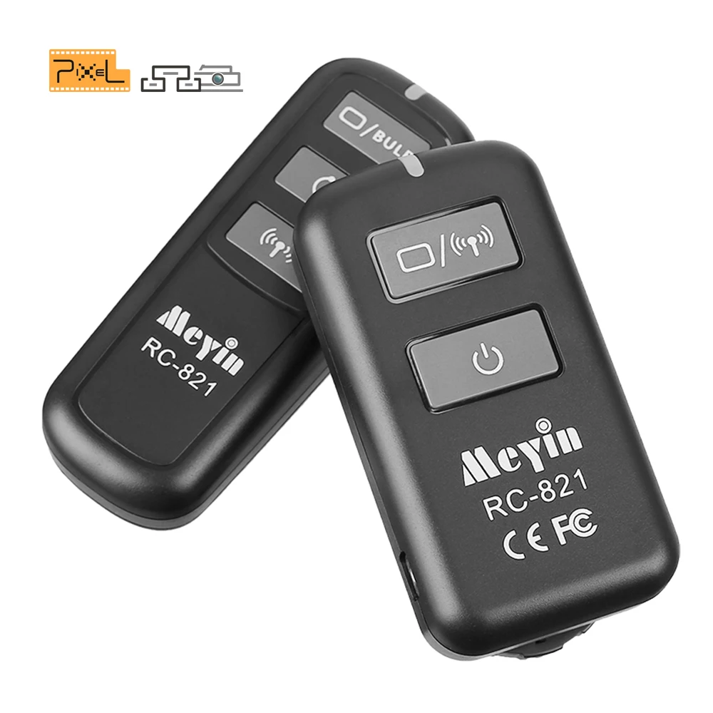 

Pixel RC-821 Wireless Timer Remote Control Shutter Release (DC0 DC2 N3 E3 S1 S2) Cable For Canon Nikon Sony Camera Accessories