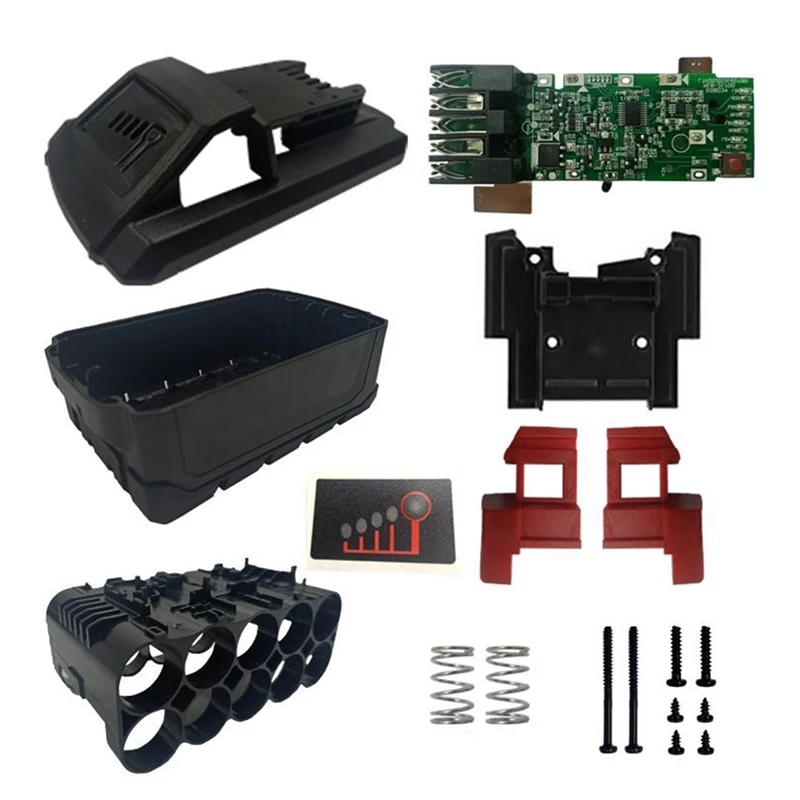 10X 21700 Li-Ion Battery Plastic Case PCB Charging Box Shell For M18 18V 20V 8Ah Lithium Battery
10X 21700 Li-Ion Battery Plastic Case PCB Charging Box Shell For M18 18V 20V 8Ah Lithium Battery