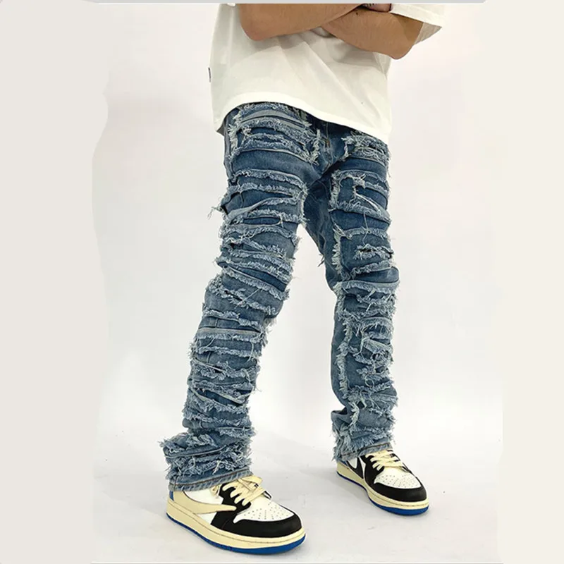 Hip Straight Denim Vintage Hop Patchwork Pants Ripped 2022 Vibe Baggy Jeans Pantalon Homme Retro Men Washed Hole Trousers Style
Hip Straight Denim Vintage Hop Patchwork Pants Ripped 2022 Vibe Baggy Jeans Pantalon Homme Retro Men Washed Hole Trousers Style