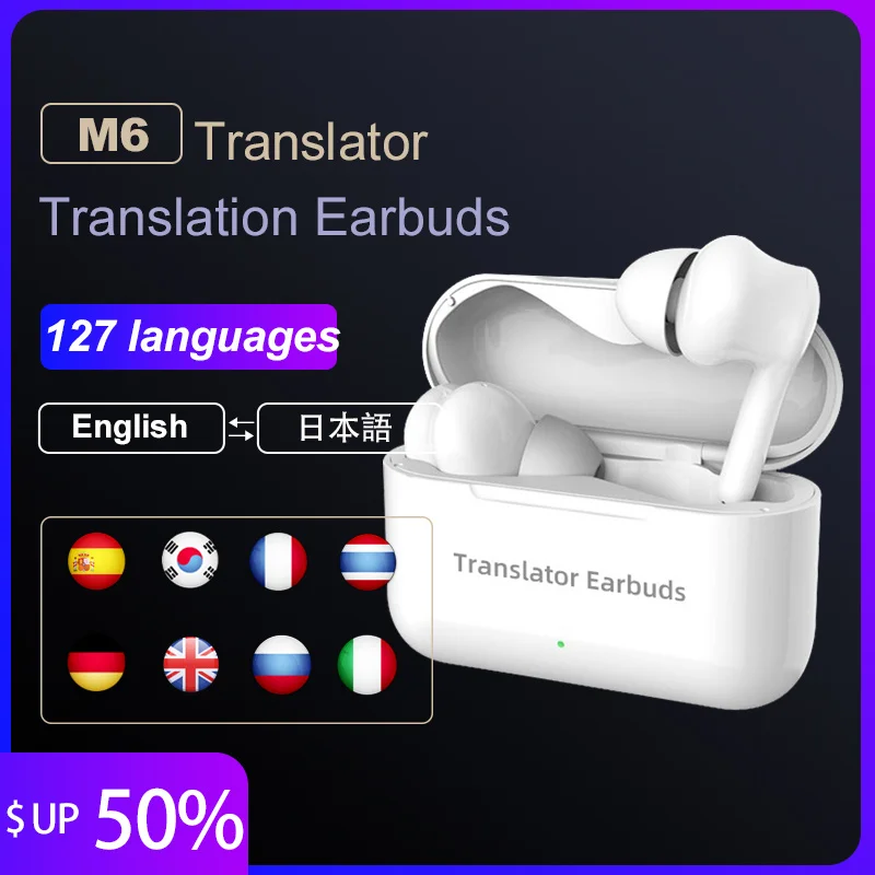 Multi-language Instant Translator Voice Translator Wireless Bluetooth Earphone Headphones Traductor Simultaneo 127 Language
Multi-language Instant Translator Voice Translator Wireless Bluetooth Earphone Headphones Traductor Simultaneo 127 Language