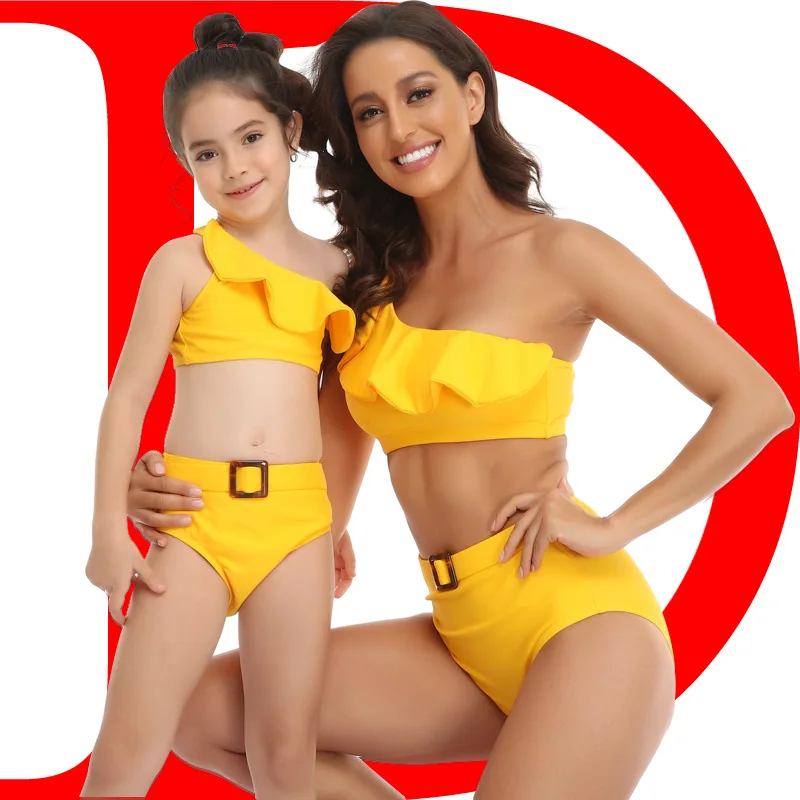 2022 Summer Holiday Beach Dressing Parent-Child Outfit Swimsuit Set Swimwear High Waist 2 pcs Bathing Brazilian Swimming Suit
2022 Summer Holiday Beach Dressing Parent-Child Outfit Swimsuit Set Swimwear High Waist 2 pcs Bathing Brazilian Swimming Suit