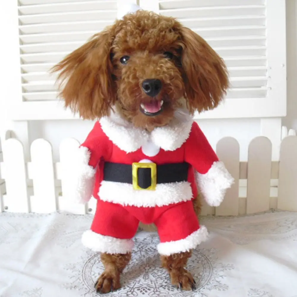 Warm Santa Skin-friendly Cosplay Dog Hoodies Pet Costume with Cap Dog Suit
Warm Santa Skin-friendly Cosplay Dog Hoodies Pet Costume with Cap Dog Suit