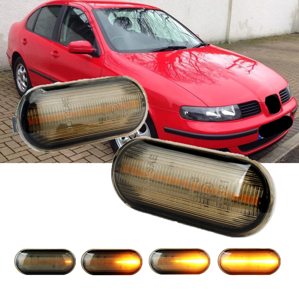 A Pair of Led Dynamic Side Marker Turn Signal Light Sequential Blinker Light For Seat Toledo 1999 2000 2001 2002 2003 2004
A Pair of Led Dynamic Side Marker Turn Signal Light Sequential Blinker Light For Seat Toledo 1999 2000 2001 2002 2003 2004