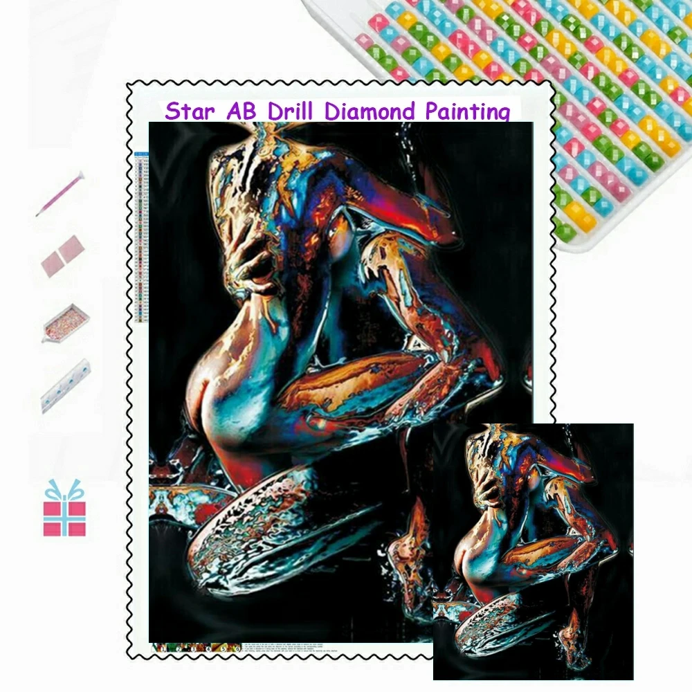 New AB Drill Lover Sexy Nude Body 5D Diamond Painting Kit Abstract Graffiti Couple Embroidery Cross Stitch Art Mosaic Home Decor
New AB Drill Lover Sexy Nude Body 5D Diamond Painting Kit Abstract Graffiti Couple Embroidery Cross Stitch Art Mosaic Home Decor
