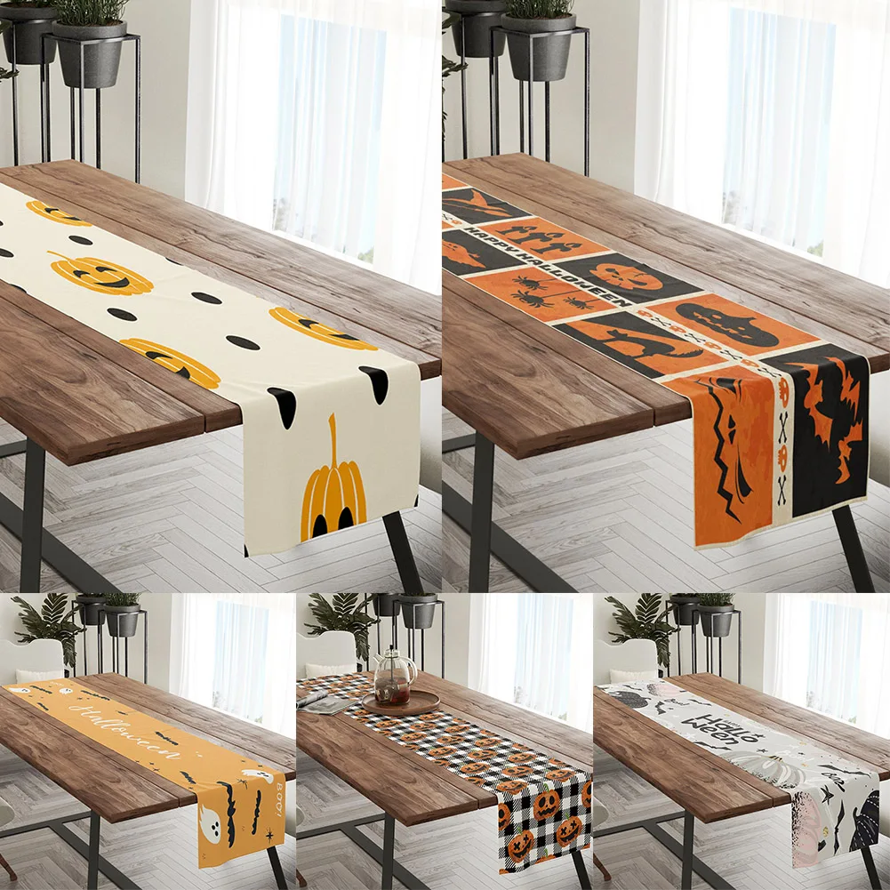 1pcs Halloween Pumpkin Tablecloth Table Cover For Halloween Event Family Gatherings Party Home Table Doily Decoration 33x183cm
1pcs Halloween Pumpkin Tablecloth Table Cover For Halloween Event Family Gatherings Party Home Table Doily Decoration 33x183cm