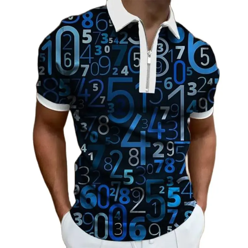 2022 Summer Business Men's Short Sleeve Polo Shirt HD Digital Print Zipper Collar Casual Breathable High Quality Men's Clothing
2022 Summer Business Men's Short Sleeve Polo Shirt HD Digital Print Zipper Collar Casual Breathable High Quality Men's Clothing