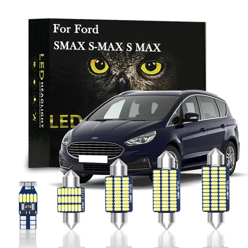 Canbus For Ford SMAX WA6 S-MAX WA6 S MAX WA6 2006 2007 2008 2009 2016 2020 2021 Car Accessories Interior Lights LED Kit
Canbus For Ford SMAX WA6 S-MAX WA6 S MAX WA6 2006 2007 2008 2009 2016 2020 2021 Car Accessories Interior Lights LED Kit