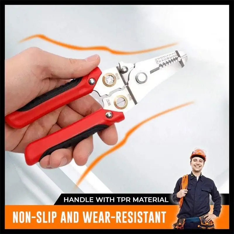 Multi-functional Wire Splitting Pliers High-quality Alloy Steel Stripper Crimper Cutter Heavy Duty Wire Pliers Hand Tools Pliers
Multi-functional Wire Splitting Pliers High-quality Alloy Steel Stripper Crimper Cutter Heavy Duty Wire Pliers Hand Tools Pliers