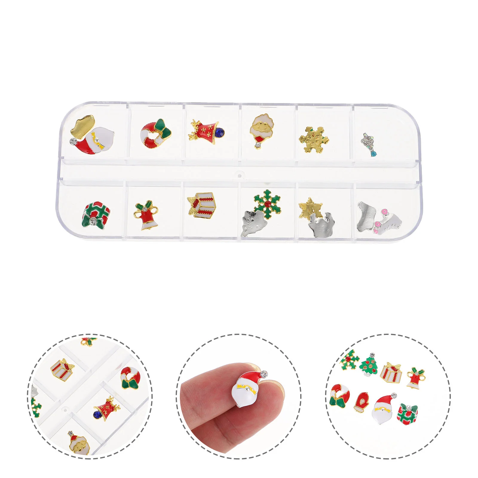 Nail Christmascharm Gemsstudsupplies Manicurestickers Manicures Tree Rivet 3D Jewelry Rhinestone
Nail Christmascharm Gemsstudsupplies Manicurestickers Manicures Tree Rivet 3D Jewelry Rhinestone