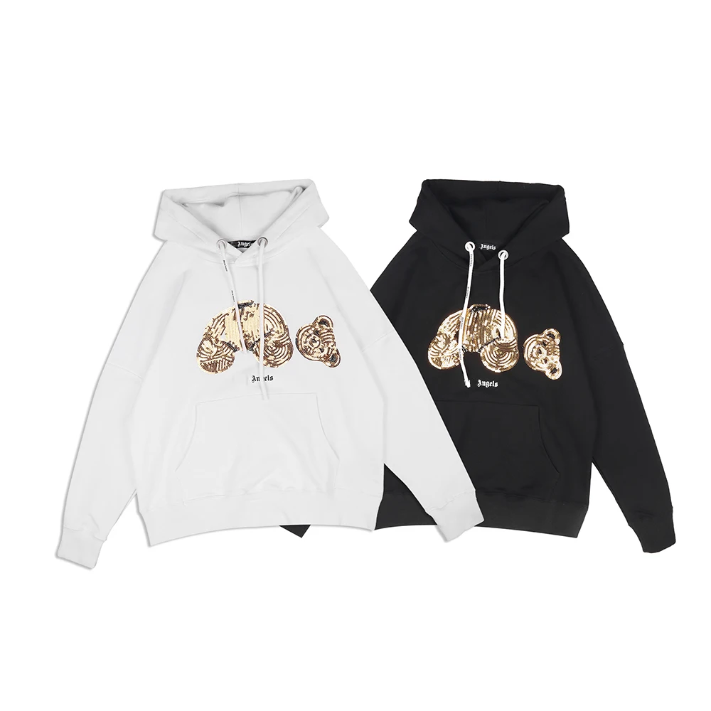 Casual Hoodie Men's Cotton Sweatshirt PALM X ANGELS Gold Glitter Pullover Fall New Men's Slim Fit Hooded Jacket Top Clothing
Casual Hoodie Men's Cotton Sweatshirt PALM X ANGELS Gold Glitter Pullover Fall New Men's Slim Fit Hooded Jacket Top Clothing