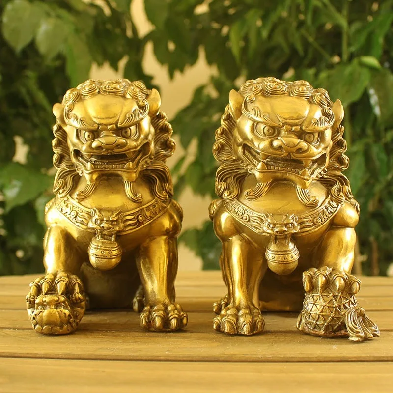 Чистые искусственные украшения, пара Пекинских дворцовых Львов без основания, чтобы помочь удачи в строительстве искусственных элементов, украшения фэн-шуй
Чистые искусственные украшения, пара Пекинских дворцовых Львов без основания, чтобы помочь удачи в строительстве искусственных элементов, украшения фэн-шуй